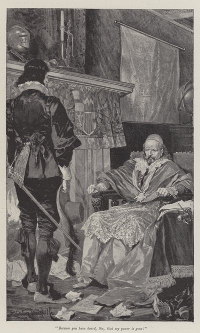 Sotto la veste rossa, di Stanley J Weyman da Richard Caton Woodville junior